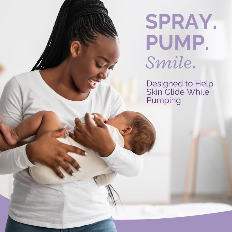 CoBoo Pumping Spray 2 Fl Oz | Organic Skin Lubricant for Breast Pumping | Pump Flange Spray for Breast Shields | Vegan & Lanolin Free, Made in USA | Helps Sore Nipples & Clogged Milk Ducts - Image 4